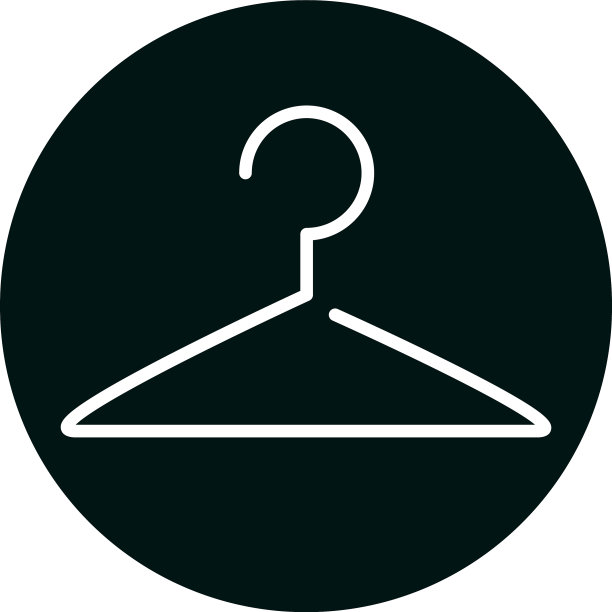 衣架块和线条样式图标图片下载