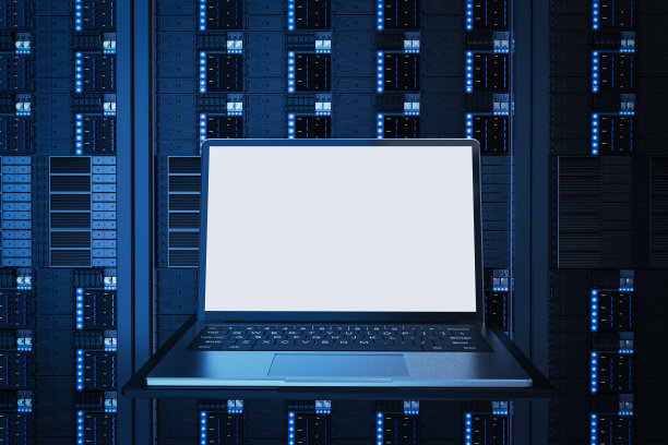 服务器室的笔记本电脑图片下载