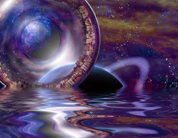 多代星际城市飞船图片下载