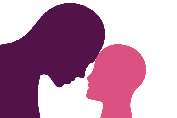 成人和儿童概念插图图片下载