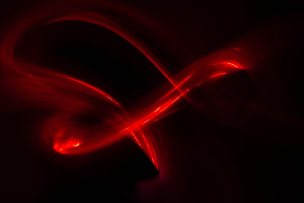 红色光波图片下载