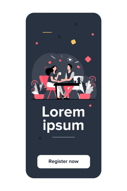 一对年轻夫妇一起坐在餐馆里图片下载