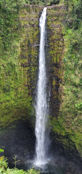 夏威夷的瀑布图片下载