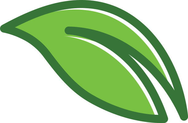 绿叶生态自然元素图标变绿图片下载