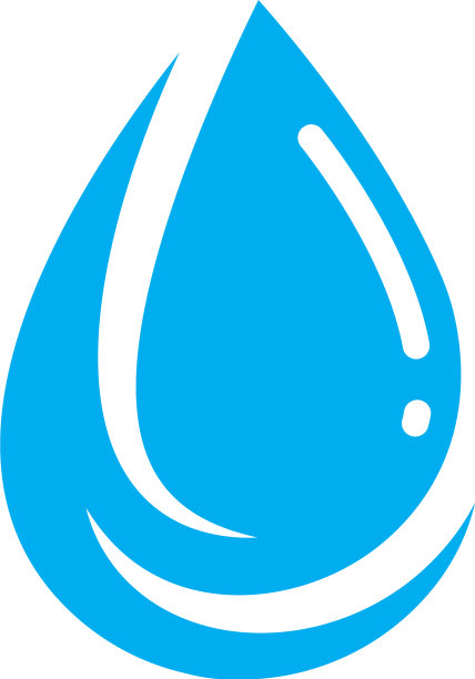 水滴标志模板图片下载