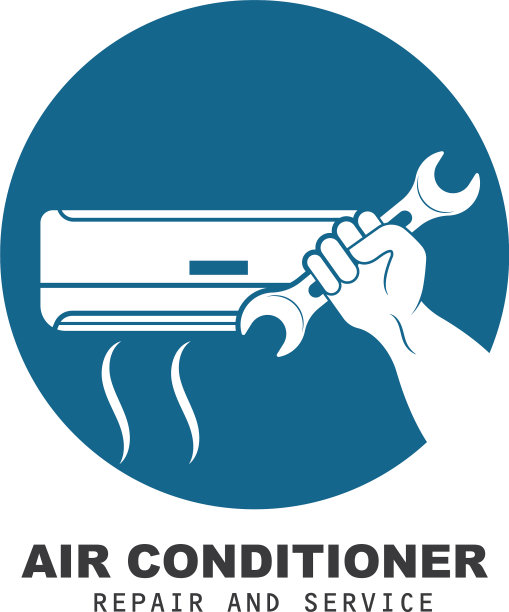 空调维修和服务图标设计图片下载