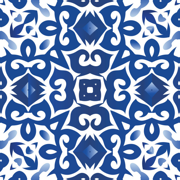 民族瓷砖中的民族色彩图片下载