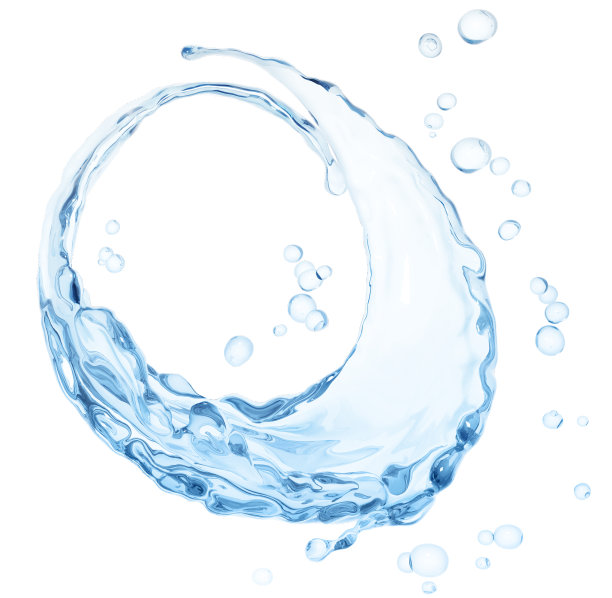 水花抽象背景，3d渲染图片下载