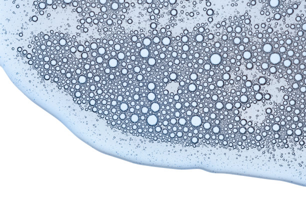 清澈透明的水泡泡化妆品爽肤水粉红色的海蓝色的绿松石蓝色的黄色紫色的绿色灰色的凝胶滋补冷却乳液霜润滑剂多色的背景图片下载