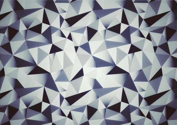 几何背景与连接三角形图片下载