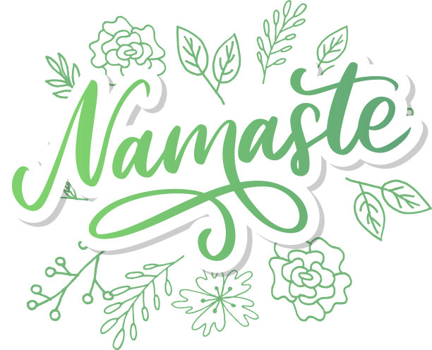 用印地语写的印度问候，你好图片下载