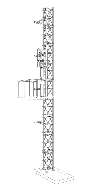 桅杆电梯大纲图片下载