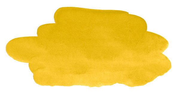 明亮的黄色水彩抽象背景，孤立点。图片下载