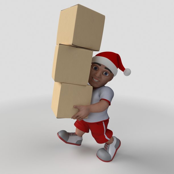 3D运动卡通人物图片下载