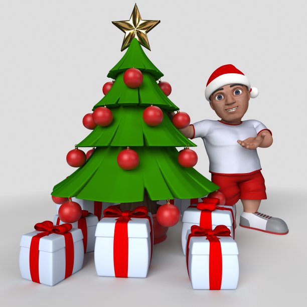 3D运动卡通人物图片下载