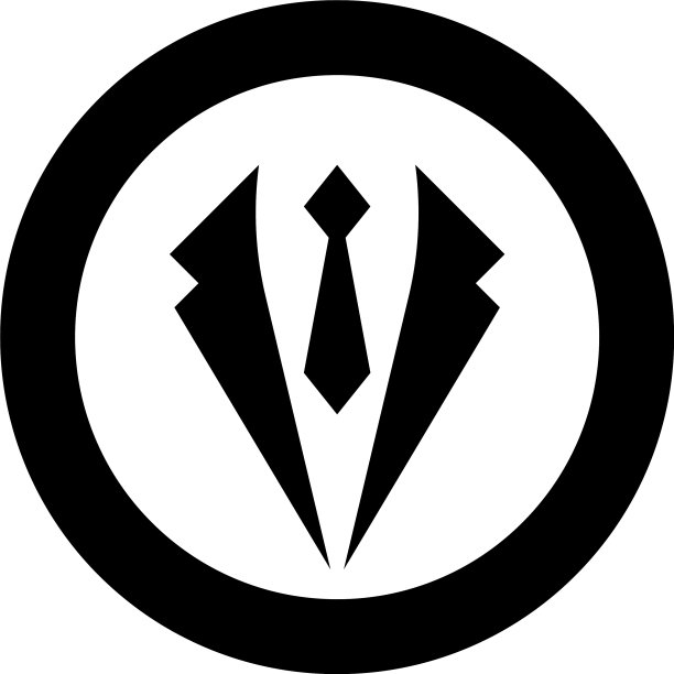 商业概念夹克和领带领结西装图片下载