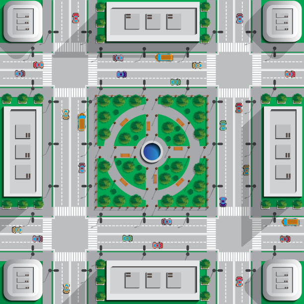 城市公园图片下载