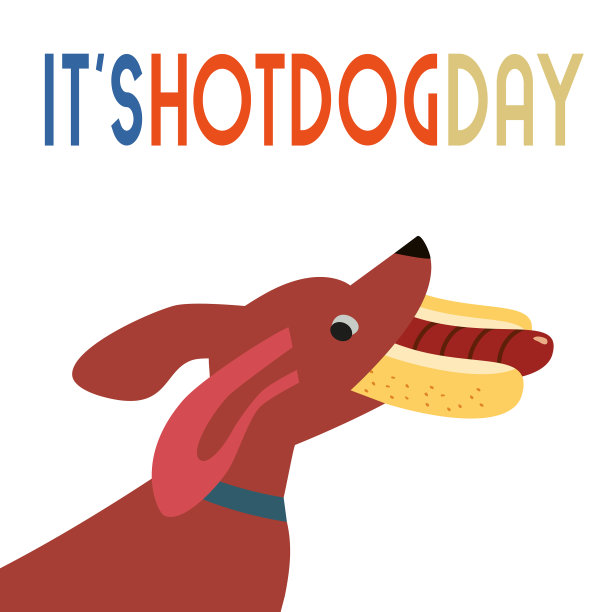 热狗的概念图片下载