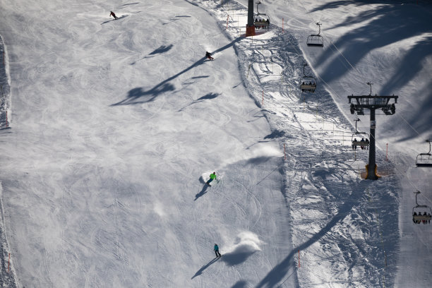 雪域高角度视图图片下载