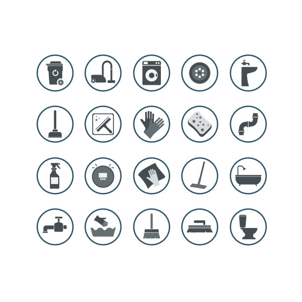 干净的图标集图片下载