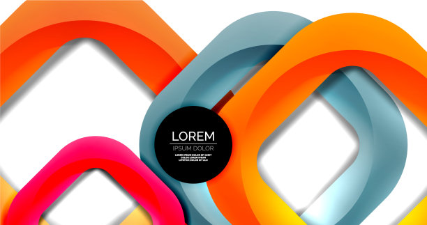 正方形几何抽象背景图片下载