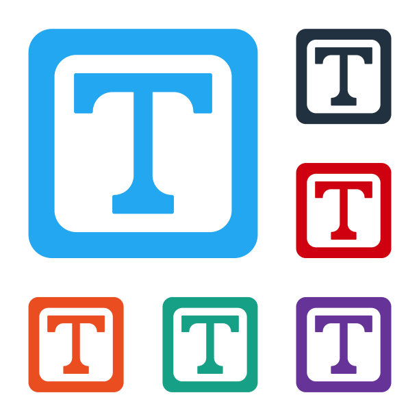 白色文本图标孤立在白色背景设置图片下载
