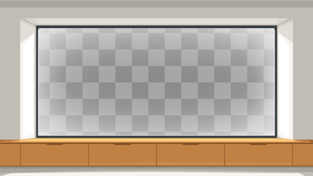 现代室内设计透明窗户图片下载