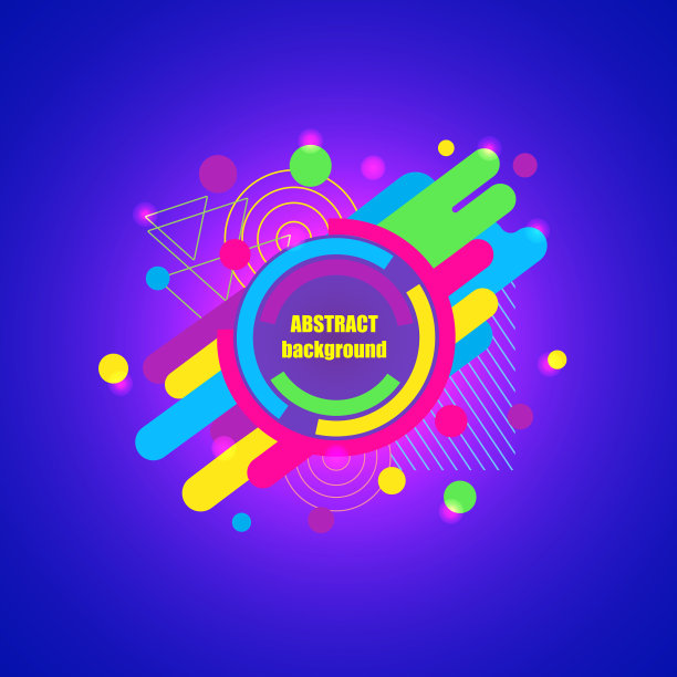 抽象时尚几何背景图片下载