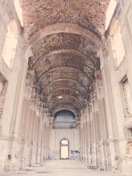 乌克兰敖德萨的古路德教会遗址。这座历史建筑建于1803年，是20世纪俄国革命期间被无产阶级破坏的第一批德国定居者建造的。图片下载