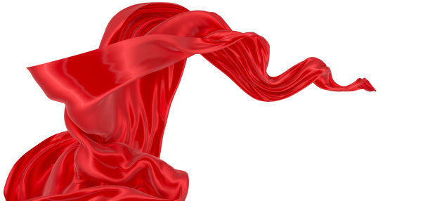 红色丝绸的背景图片下载