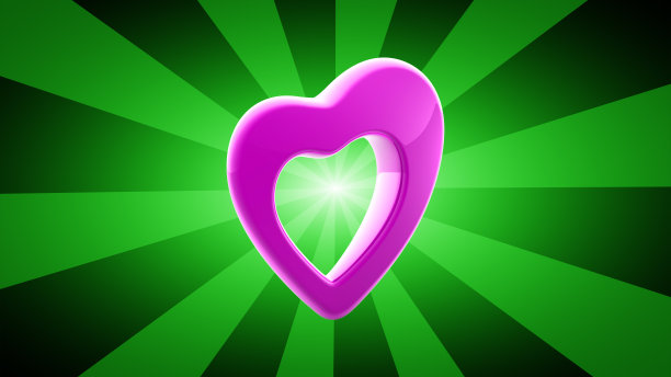 心形条纹背景。图片下载