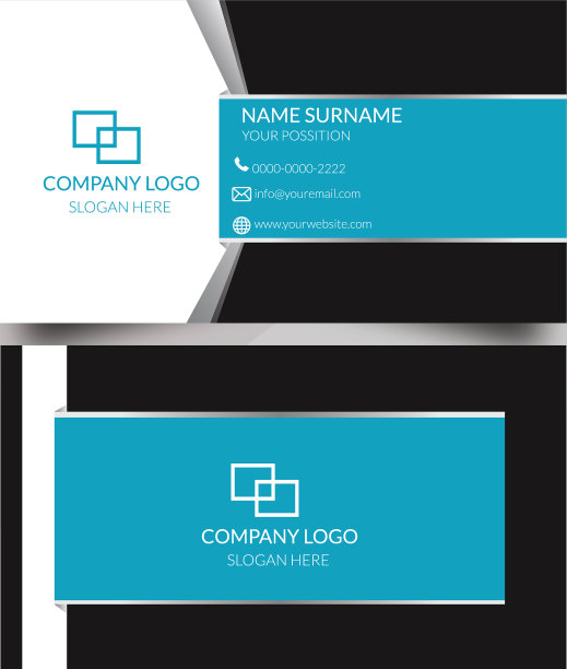 现代名片图片下载