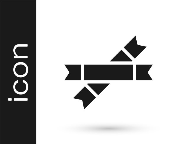 灰糖贴包图标孤立在白色图片下载