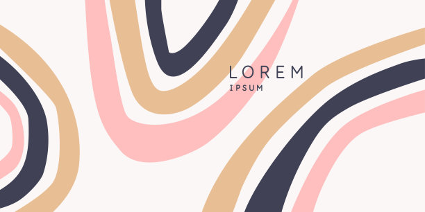 流行风格的以抽象元素为主的艺术作品。你的设计背景。博客和网站的海报。图片下载