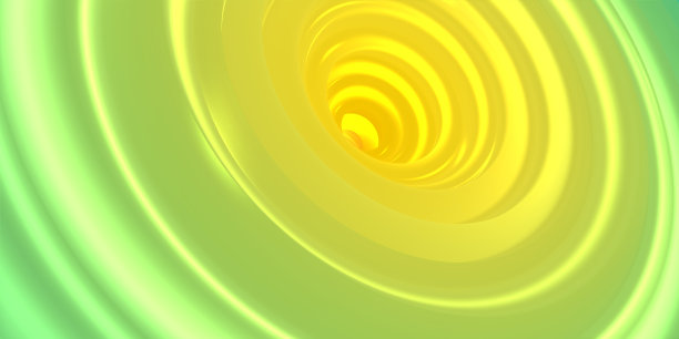 从渐变环抽象彩色背景。三维渲染图片下载