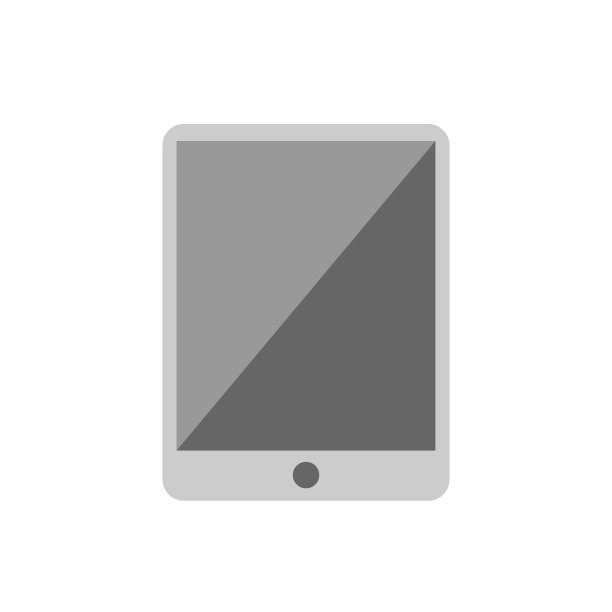 平板图标上的白色灰色背景与阴影。向量EPS10图片下载