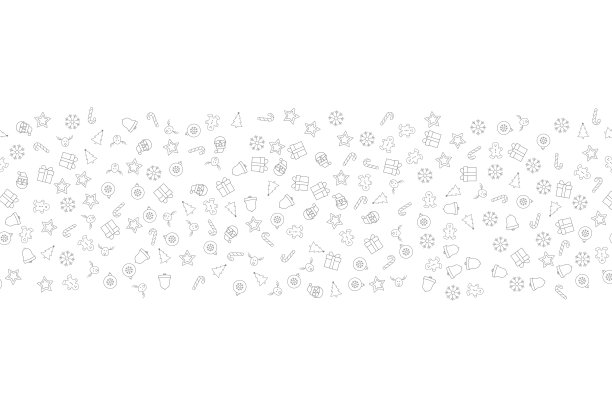 圣诞图案背景极简主义风格图片下载