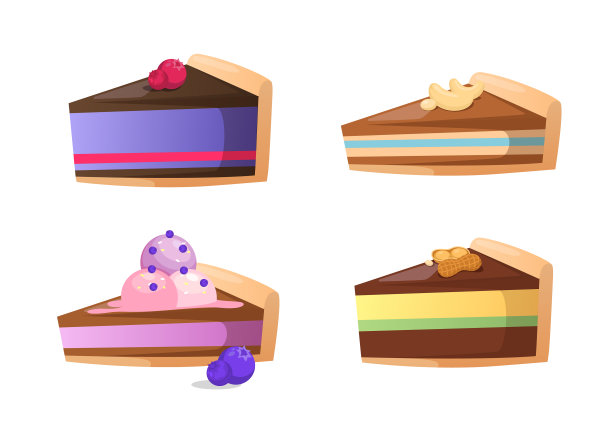 在蛋糕上放些水果、浆果和坚果图片下载