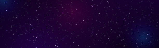 繁星点点的天空和飞翔的彗星图片下载