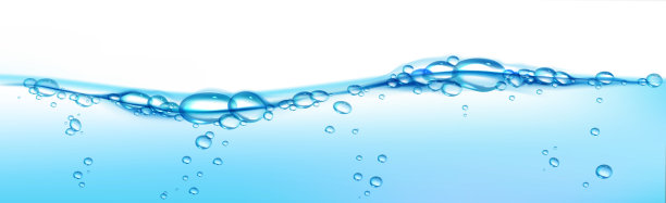 轻背景上不同大小的气泡图片下载