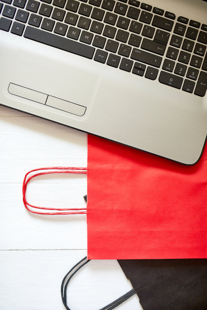 网上购物、网上支付、电子商务的概念。图片下载