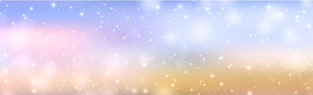 全景背景上的多色模糊散景图片下载