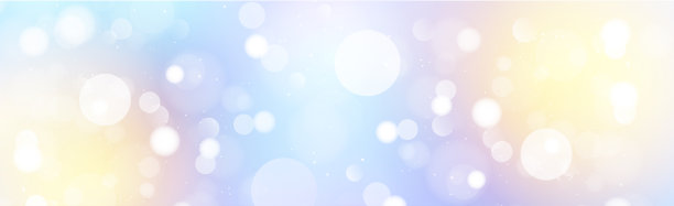 全景背景上的多色模糊散景图片下载