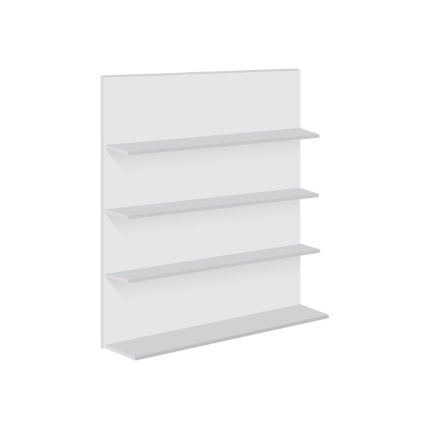 空白的空白展示与零售货架图片下载