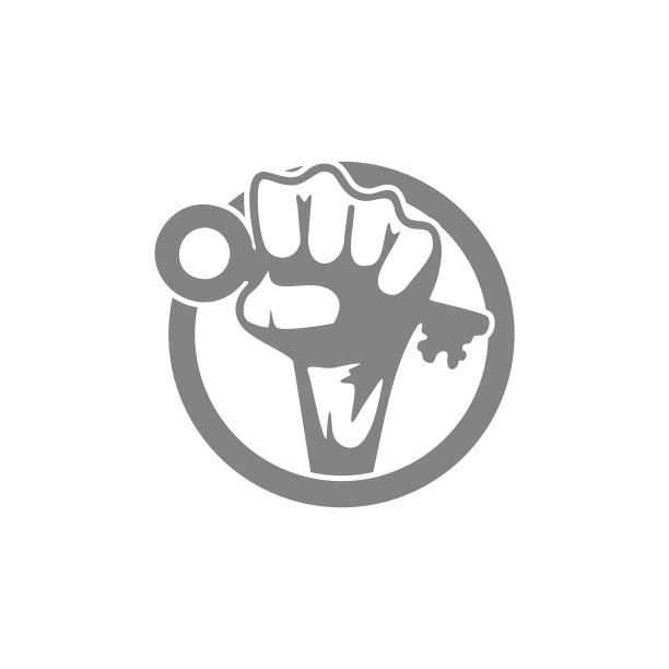 手握拳键象征成功运动标志图片下载