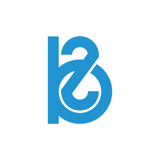字母b2简单的几何标志图片下载