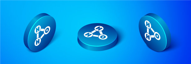 水滴的等距化学公式为h2o图片下载