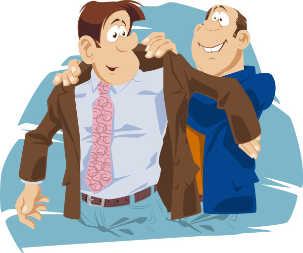 正在试西服的商人图片下载