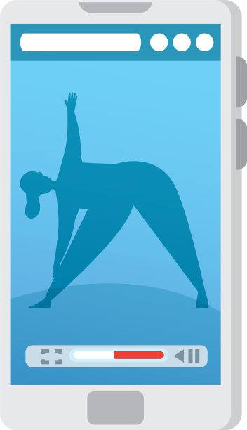 智能手机设备与应用瑜伽在线图片下载