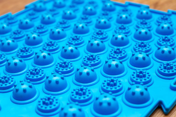 按摩矫形垫彩色特写图片下载